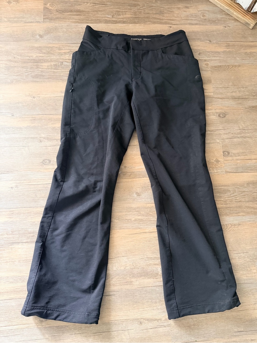 Mountain Hardwear Yumalina Lined Hiking Pants Black Size 8
